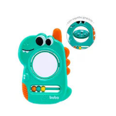 Imagem do BUBA - CHOCALHO COM ESPELHINHO GIRATÓRIO DINO VERDE