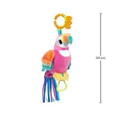BUBA - CHOCALHO DE ATIVIDADES PELÚCIA PAPAGAIA LAILA - comprar online