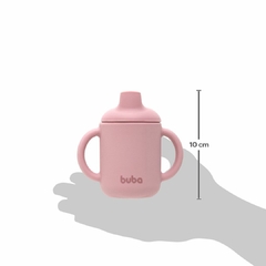 BUBA - COPO DE TRANSIÇÃO EM SILICONE 120 ML - ROSA - comprar online