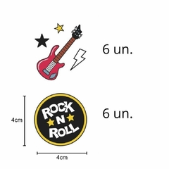 TATUFUN - KIT FESTA GUITAR HERO TATUAGEM TEMPORÁRIA INFANTIL - comprar online