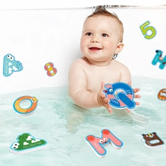 BRINQUEDO E ORGANIZADOR DE BANHO - ALFABETO DOS ANIMAIS - comprar online