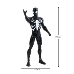 BONECO MARVEL HOMEM ARANHA PRETO ALL SEASONS 22CM - comprar online