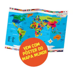 TOYSTER - JOGO EDUCATIVO - PAÍSES E SUAS BANDEIRAS na internet