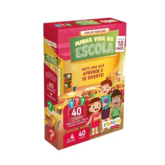 SOPECCA - MINHA VIDA NA ESCOLA JOGO DE TABULEIRO DIDÁTICO - Mamu Kids Store