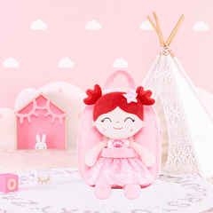 GLOVELEYA - MOCHILA COM BONECA PRINCESA ENCANTADA - ARIEL - Mamu Kids Store