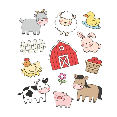 TATUFUN - NA FAZENDA TATUAGEM TEMPORÁRIA INFANTIL