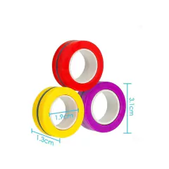BRINQUEDO FIDGET RINGTOYS ANÉIS MAGNÉTICOS - comprar online