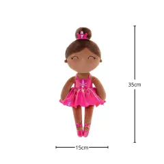 GLOVELEYA - BONECA 35CM BALLET MORENA - PINK - comprar online