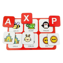 Imagem do BABEBI - LOTO DAS LETRAS JOGO DE SOLETRAR DIDÁTICO