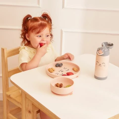 Imagem do BUBA - BOWL EM SILICONE COM VENTOSA GUMY - PÊSSEGO