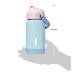 BUBA - COPO TÉRMICO PAREDE DUPLA COM CANUDO 300ML - CANDY - Mamu Kids Store