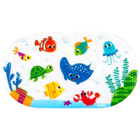 BUBA - TAPETE PARA BANHO FUNDO DO MAR