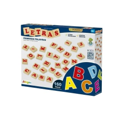 JUNGES - JOGO LETRAS PRIMEIRAS PALAVRAS - 160 PEÇAS - loja online