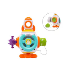 BUBA - BRINQUEDO INTERATIVO MONTESSORI FOGUETE DE ATIVIDADES - Mamu Kids Store