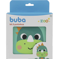 Imagem do BUBA - KIT 3 POTINHOS BUBA ZOO DINO