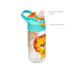 BUBA - GARRAFA TRITAN BUBAZOO 450ML - LEÃO - loja online
