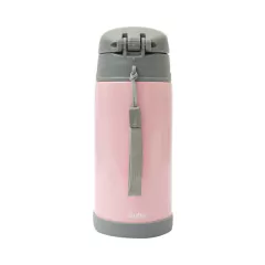 BUBA - COPO TÉRMICO INOX PAREDE DUPLA GUMY 400 ML ROSA - loja online