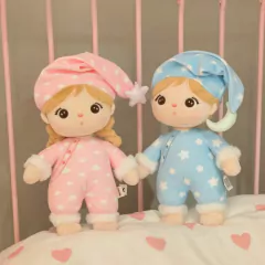 METOO DOLL - PELÚCIA 30CM ANGEL MENINO PIJAMA - AZUL na internet