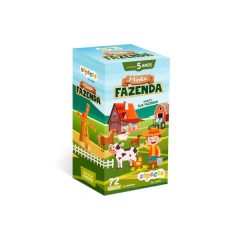 SOPECCA - MINHA FAZENDA BLOCOS DE MONTAR EM MDF - Mamu Kids Store
