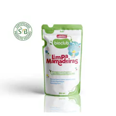 BIOCLUB - LIMPA MAMADEIRAS 500ML REFIL EM SACHE - Mamu Kids Store