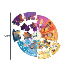 NIG - QUEBRA CABEÇA DE MADEIRA - MEU DIA A DIA - 20 PEÇAS - comprar online