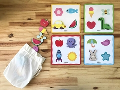 Imagem do BABEBI - TOQUE E ENCONTRE JOGO EDUCATIVO DE MADEIRA 3 ANOS