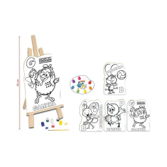 NIG - KIT PINTURA BRINQUEDO DE MADEIRA GALINHA PINTADINHA OFICIAL - comprar online