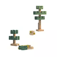 BRINQUEDO DE MONTAR MACIO - INVENT+MAIS - DINO BANG - 41 PEÇAS - loja online