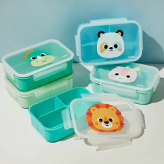 BUBA - BENTO LUNCHBOX COM DIVISÓRIAS BUBA ZOO ELEFANTE na internet