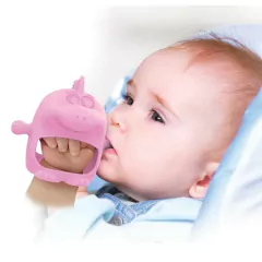 ELKA - MORDEDOR LUVINHA DINO +4MESES - ROSA - loja online