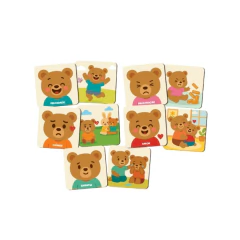 BABEBI - EU ME SINTO ASSIM URSINHO JOGO DA MEMÓRIA - Mamu Kids Store