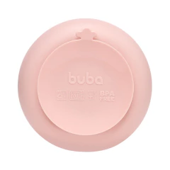 BUBA - BOWL DE SILICONE COM VENTOSA CLOUDY - ROSA - loja online