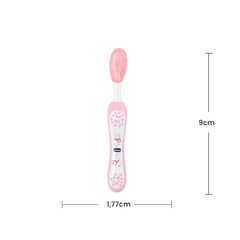 CHICCO - ESCOVA DE DENTE INFANTIL ULTRA MACIA 6M MENINA ROSA - comprar online