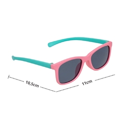 BUBA - ÓCULOS DE SOL FLEXÍVEL COM PROTEÇÃO UVA - 3-5 ANOS - ROSA/VERDE - comprar online