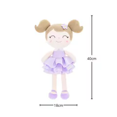 GLOVELEYA - BONECA 40CM SPRING DREAMS - LILÁS na internet