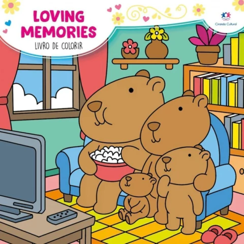LIVRO DE COLORIR LOVING MEMORIES - CIRANDA CULTURAL