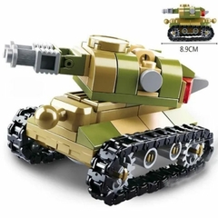 MULTIKIDS - BLOCOS DE MONTAR EXERCITO SLUBAN KING OF LAND FORCE - Mamu Kids Store