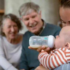 AVENT - MAMADEIRA PETALA 3.0 AIR FREE 260ML TRANSPARENTE na internet