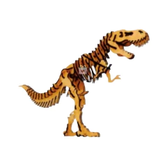 BATE BUMBO - QUEBRA-CABEÇA 3D TIRANOSSAURO 55 PEÇAS na internet