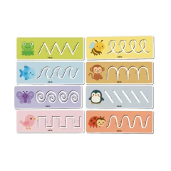 BABEBI - RÉGUINHAS PRIMEIROS TRAÇOS BRINQUEDO DIDÁTICO - Mamu Kids Store