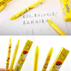 CANETA DE GEL POKÉMON COM ADESIVOS 0.5MM - loja online
