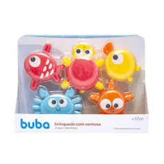 Imagem do BUBA - BRINQUEDO DE BANHO AMIGOS MARINHOS COM VENTOSA