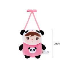 METOO DOLL - BOLSA COM ALÇA MINI 20CM KEPPEL PANDA COM CAIXA na internet