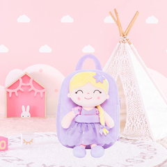 GLOVELEYA - MOCHILA COM BONECA PRINCESA ENCANTADA - RAPUNZEL - loja online