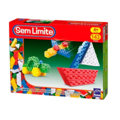 ROMA - SEM LIMITE BLOCOS DE MONTAR BASIC 143 PEÇAS - loja online