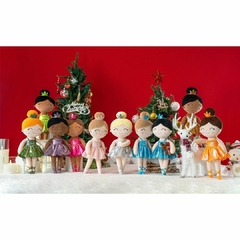 GLOVELEYA - BONECA 35CM BALLET MORENA - PINK - loja online