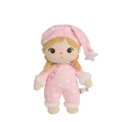 METOO DOLL - BONECA 30CM ANGELA MENINA PIJAMA - ROSA