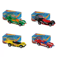 MULTIKIDS - CARRINHO HOTWHEELS FAST RACER COM LUZ E SOM 13CM - comprar online