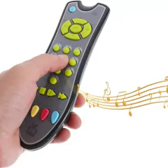CONTROLE REMOTO MUSICAL TRILÍNGUE INGLÊS FRANCÊS E ESPANHOL - Mamu Kids Store
