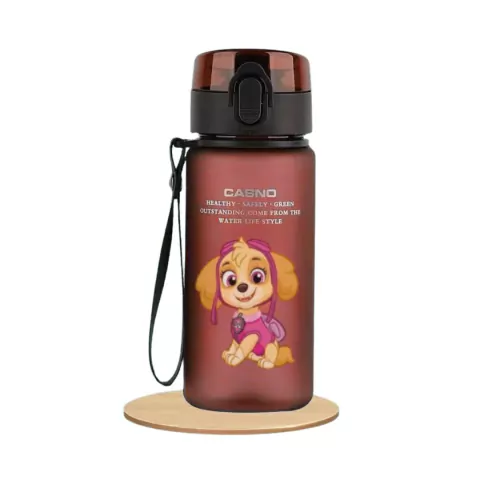 GARRAFA ANTIVAZAMENTO COM ALÇA PATRULHA CANINA 400ML - SKYE
